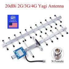 20dBi 2G/3G/4G Yagi Antenna 824-2700MHz N Female External Outdoor Antenna