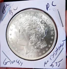 MORGAN SILVER DOLLAR 1921 GEM BU MS+++++++ FROSTY HIGH GRADE