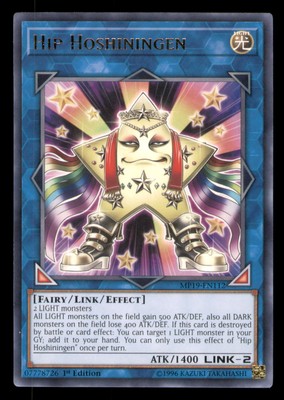 Yugioh Hip Hoshiningen #MP19-EN112 2019 Gold Sarcophagus Tin Mega Pack LP
