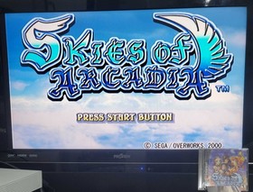 Skies of Arcadia (Sega Dreamcast) Complete CIB - TESTED