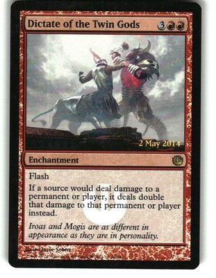 Magic the Gathering - Dictate of the Twin Gods 93 Promo
