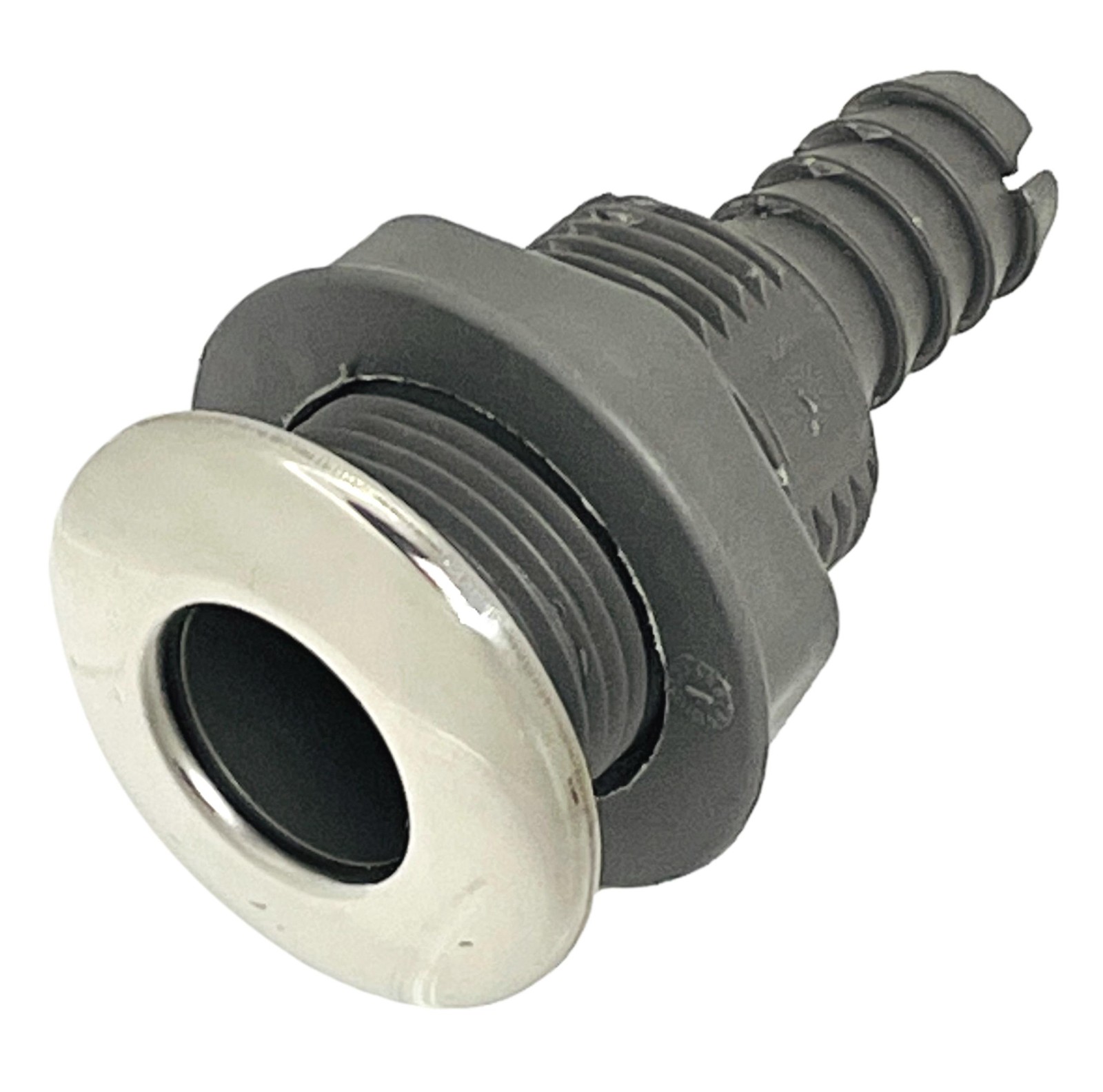 Thru-Hull Bilge Skin Fitting 3/4"" 19mm Boat Marine Stainless Steel Drain Plug