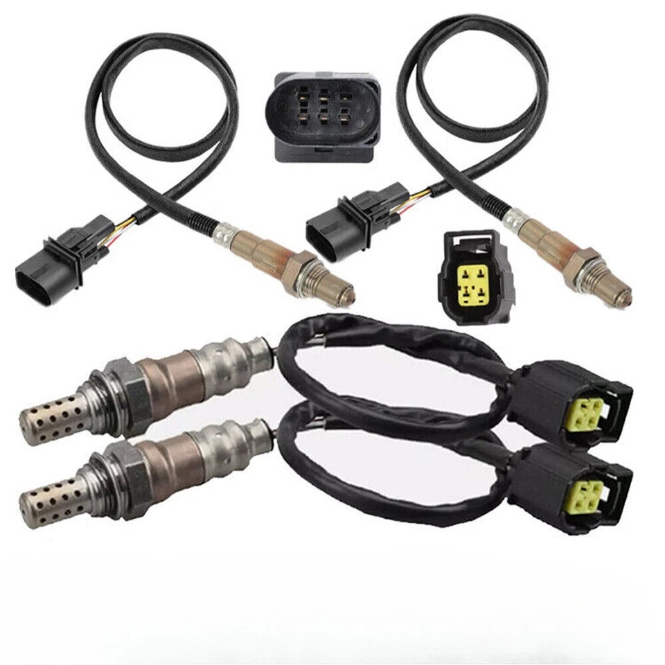 Juego (4) Sensor de oxígeno aguas arriba + abajo para Mercedes-Benz E350 C300 CLS550 2006-2011 Foto 3 de 4