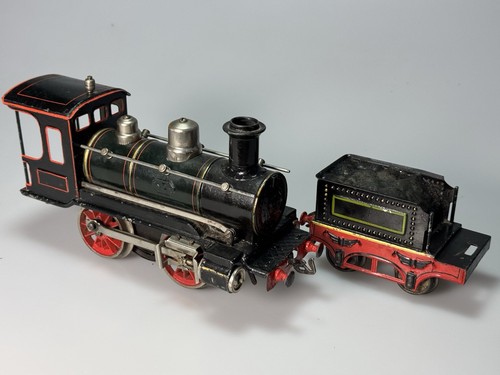 Märklin Uralt Uhrwerk Lokomotive Spur 1 Funktioniert Nicht 100% Original Um 1906 - Bild 13 von 14