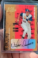 Victor Martinez 2005 Donruss Leather & Lumber Baseball Signatures #099/100 