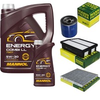 Mann Inspektionspaket 6L Mannol Energy 5W-30 FüR KIA Sportage 2.0 Gdi
