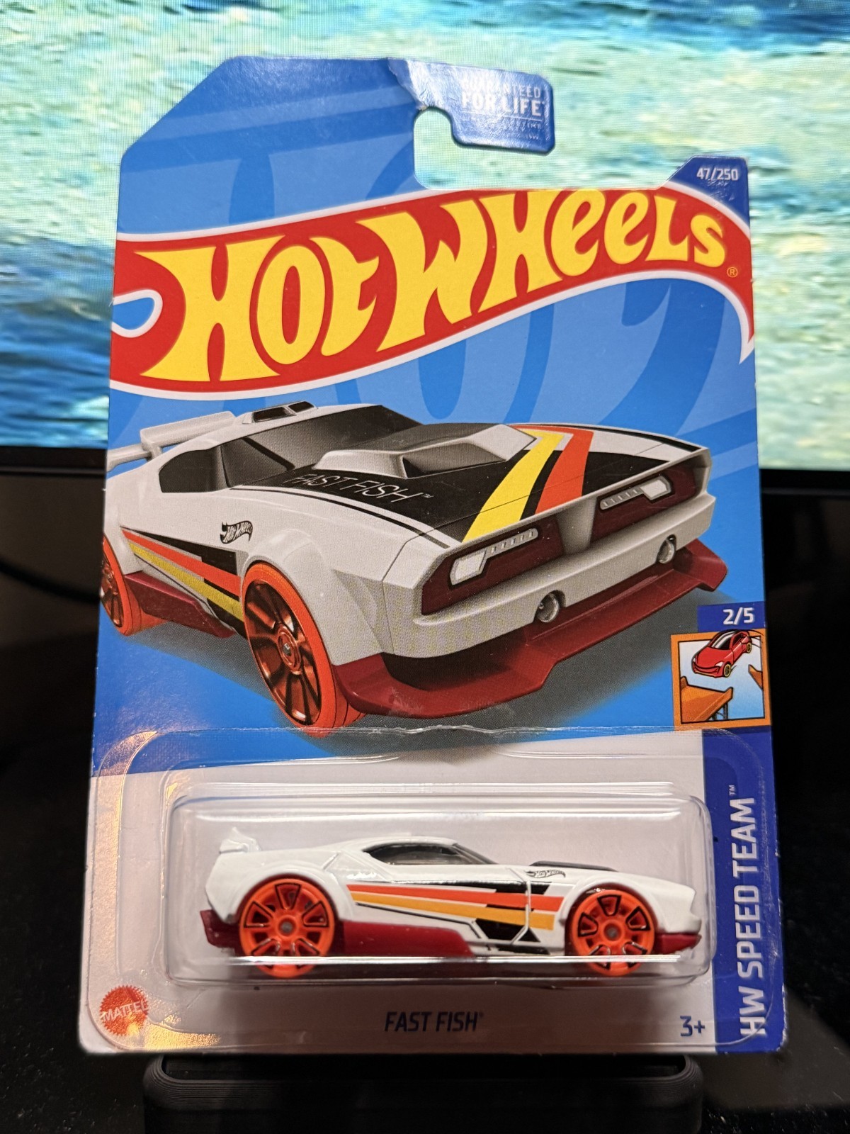 Hot Wheels 2022 HW Speed Team FAST FISH 2/5 47/250 HCX67