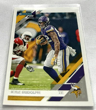 2019 Panini Donruss Football Kyle Rudolph Minnesota Vikings base card #158