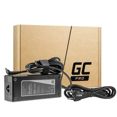 Green Cell GC-AD22P Notebook-Netzteil 120 W 19 V 6.3 A Ladegerät Batterie Akku