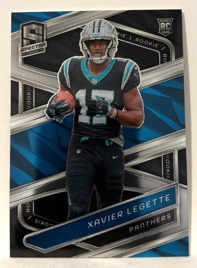 Xavier Legette 2024 Spectra Base RC Carolina Panthers #125