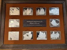 Norman Rockwell's SOLID STERLING SILVER Franklin Mint  31 Troy  Ounce