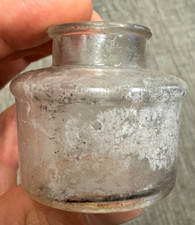 American Seating Co. Chicago School Desk Ink Bottle Illinois IL Scarce