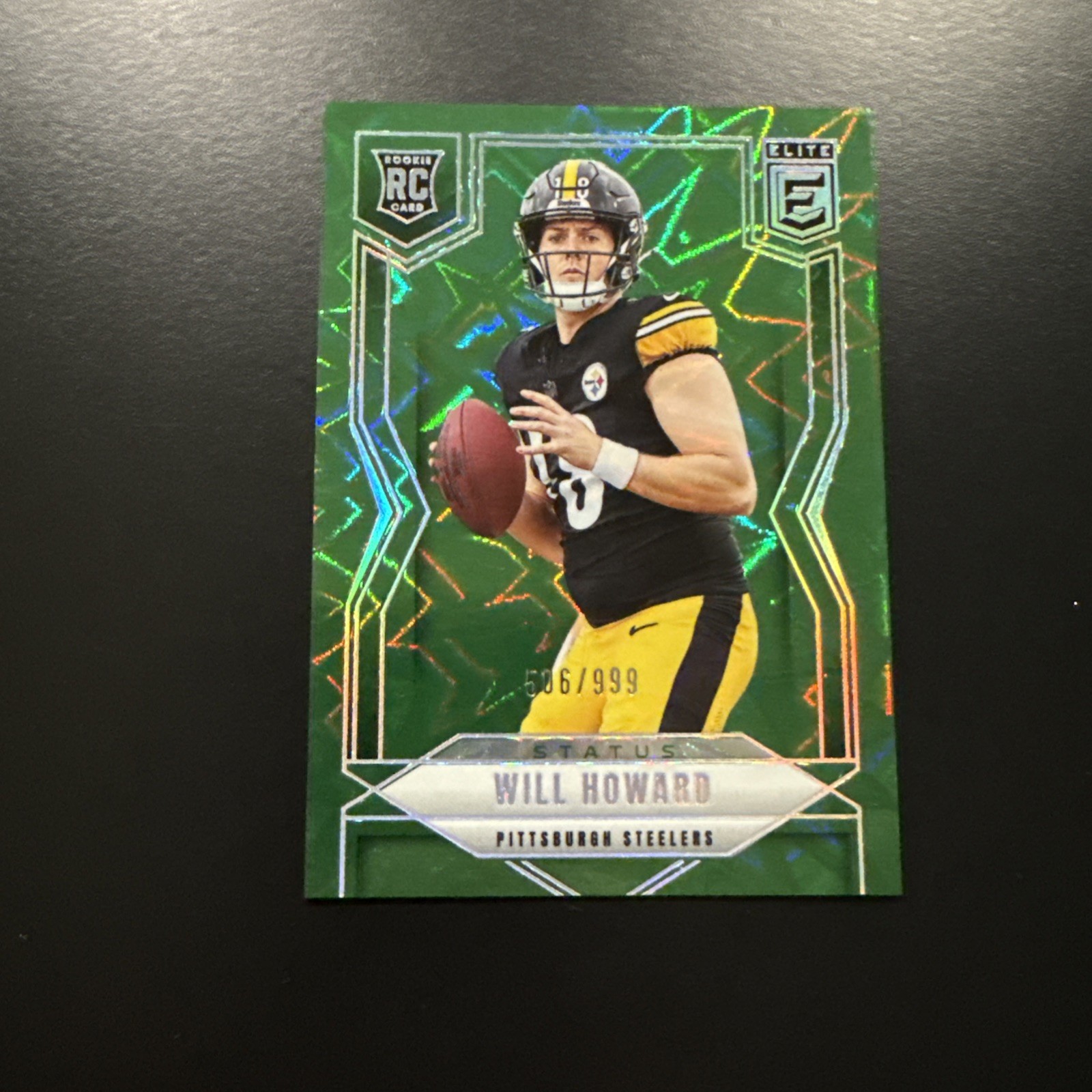 2025 Panini Donruss Elite - Rookies Will Howard #150 Aspirations Green /999