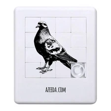 'Standing Pigeon' Sliding Puzzle (PZ00030913)