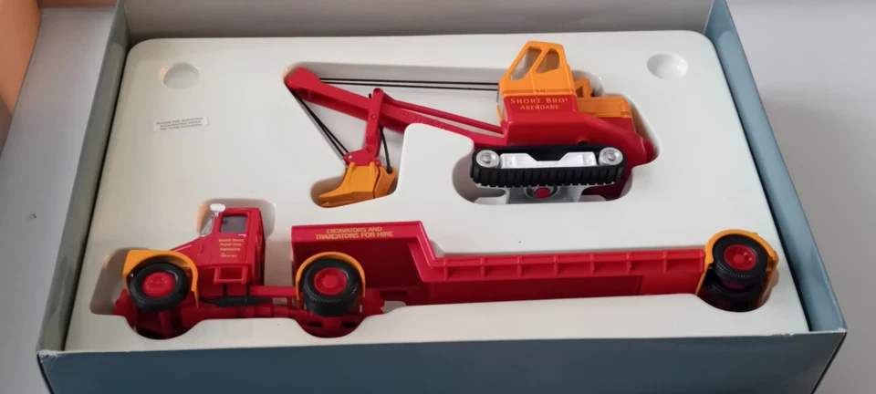 CORGI CLASSICS HEAVY HAULAGE SCAMMEL HIGHWAYMAN LOW LOADER REF 31010 - Photo 3/4