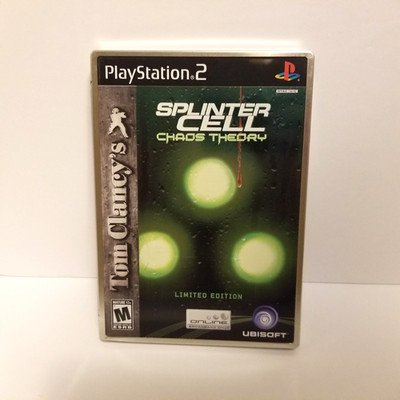 Tom Clancy's Splinter Cell Chaos Theory Limited Edition Ubisoft 2005 Steelbook