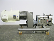 2-1/2" SPX Waukesha Cherry-Burrell 060 U2 Rotary Lobe Pump 20 HP Motor R15