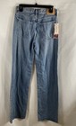 Denim Forum Women's The '90s Vintage Mid-Rise Wide Leg Jeans Blue NWT 26W — photo 2