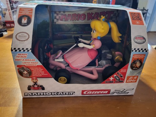 Nintendo Carrera RC Mariokart Princess Peach Pipe Remote Control Car Toy - Picture 1 of 10