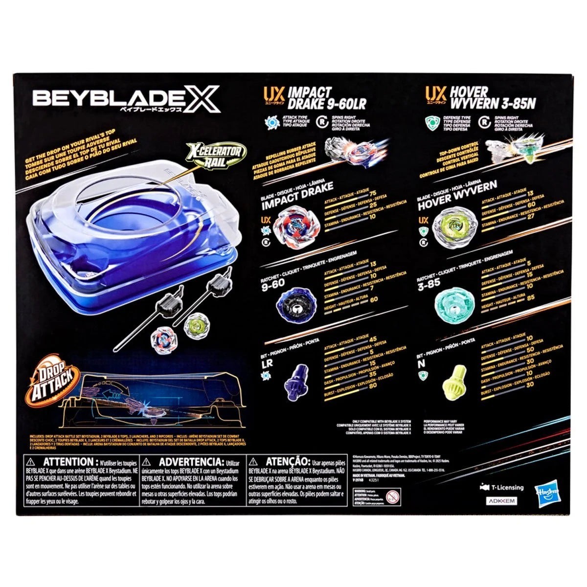 Hasbro Beyblade X Drop Attack Battle Set | eBay