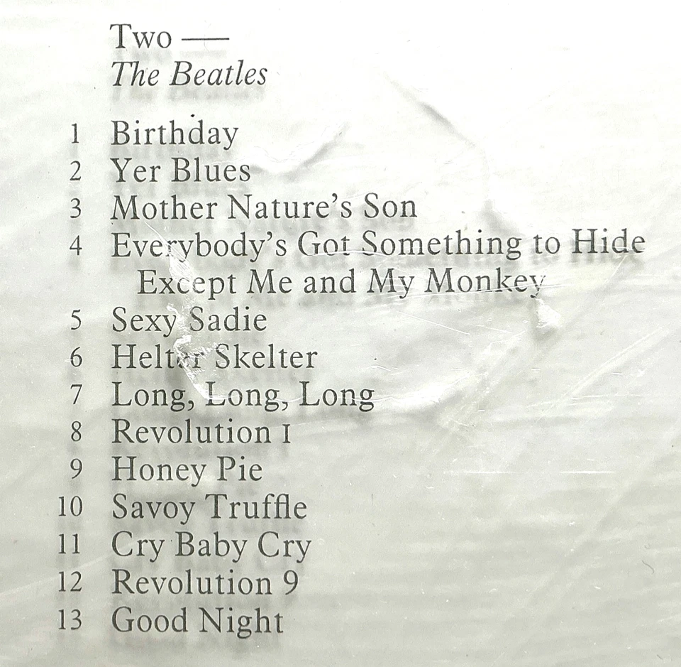 The Beatles White Album Box Set 6 Disc CD BluRay Edition Used Box Damage - Imagem 4 de 4