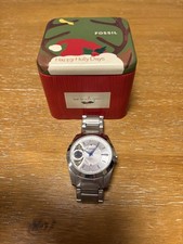 FOSSIL TWIST Silver Watch Stylish Men's Timepiece Excellent Condition