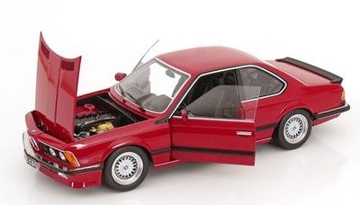 KK SCALE MODELS BMW M635 CSI Red with Alpina rims 1987 1/12 Scale New Release!