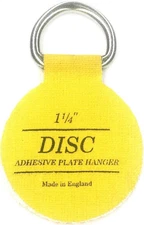 Flatirons Disc Adhesive Plate Hanger Set (6-1.25 Inch Hangers)