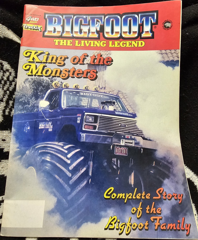Bigfoot King of the Monsters Magazine Complete Story of the Bigfoot Family