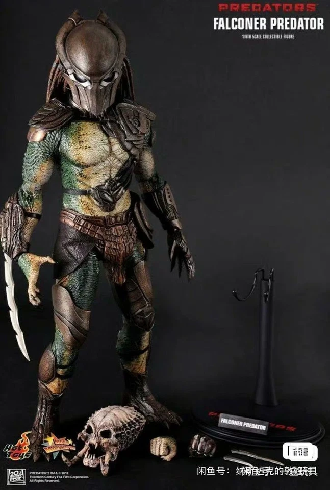 Nueva colección de figuras de acción Hot Toys MMS 137 Predator Falconer Predator 14 pulgadas Foto 2 de 3