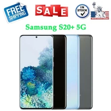 New Samsung Galaxy S20+ S20 Plus 5G G986U 128GB Factory Unlocked Smartphone 6.7"