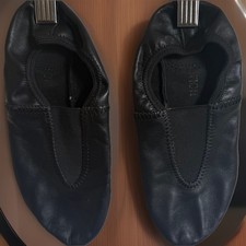 Girls Size 4 Black Jazz Slip On Shoes