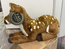 FAO Schwarz DEER FAWN Laying 19" Plush 2017 Stuffed Animal Toy Brand New w/ Tags