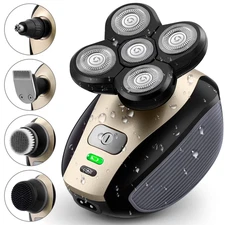 The Electric Head Hair Shaver - Ultimate Mens Cordless Rechargeable Waterproof