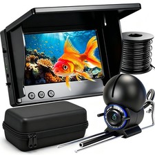 Underwater Fishing Camera 1080P HD 4.3in LCD 50ft Cable