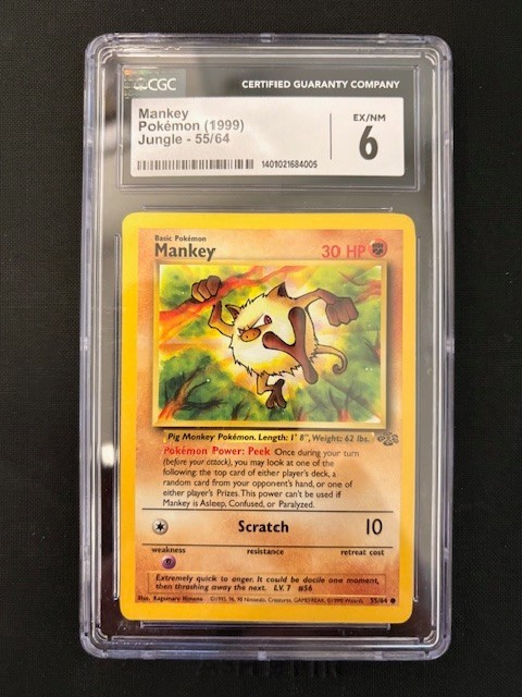 Mankey 55/64 Jungle Regular for sale online | eBay