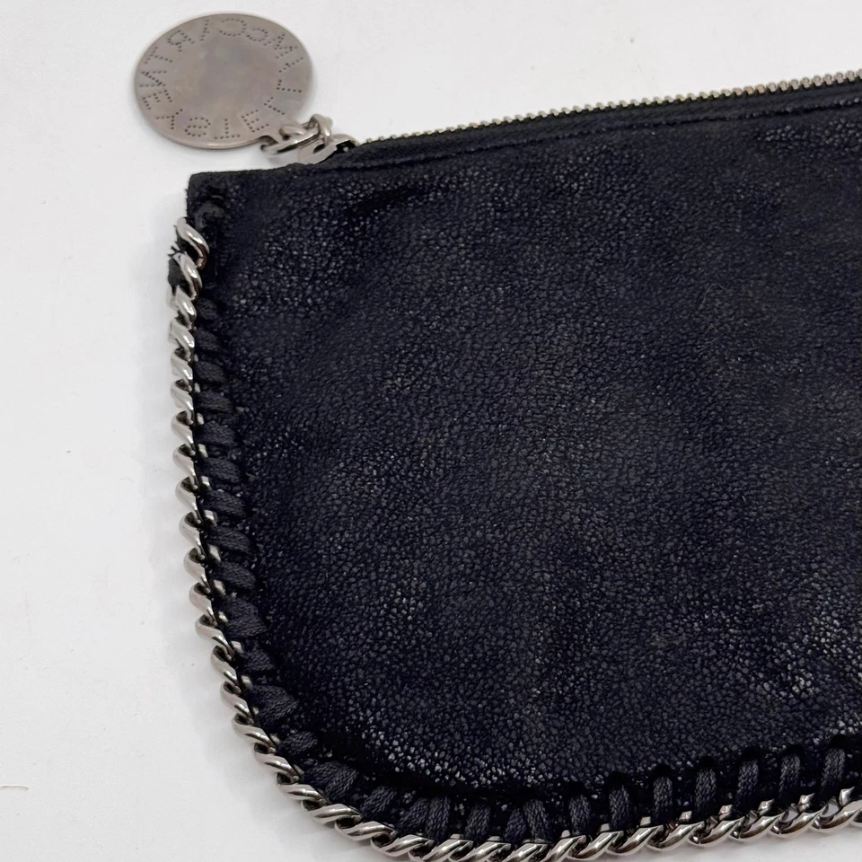 Bolso clutch STELLA MCCARTNEY Falabella negro - buen estado Foto 3 de 4