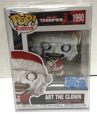 MA3) Funko Pop! Vinyl: Terrifier - Art the Clown - Funko EX #1990 with Protector