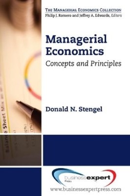 Donald Stengel Managerial Economics: Concepts and Prin (Taschenbuch) (US IMPORT)