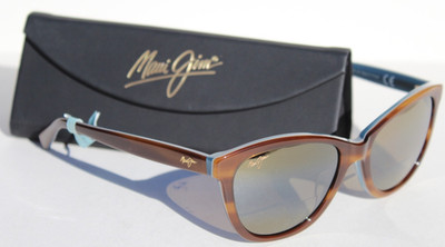 MAUI JIM Canna POLARIZED 2.50 Bi-Focal Sunglasses H769-03T25 Tortoise/Bronze NEW