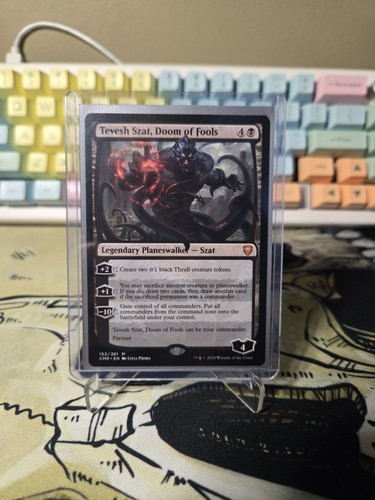 MTG: Tevesh Szat, Doom of Fools (Near Mint) - Commander Legends #153/361 Mythic