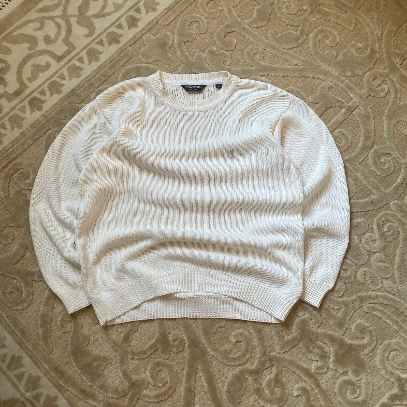 Maglione YSL Yves Saint Laurent zip vintage anni 90 vecchi so M