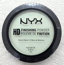 NYX HD Mineral Based Finishing Powder HDFP03 Mint Green