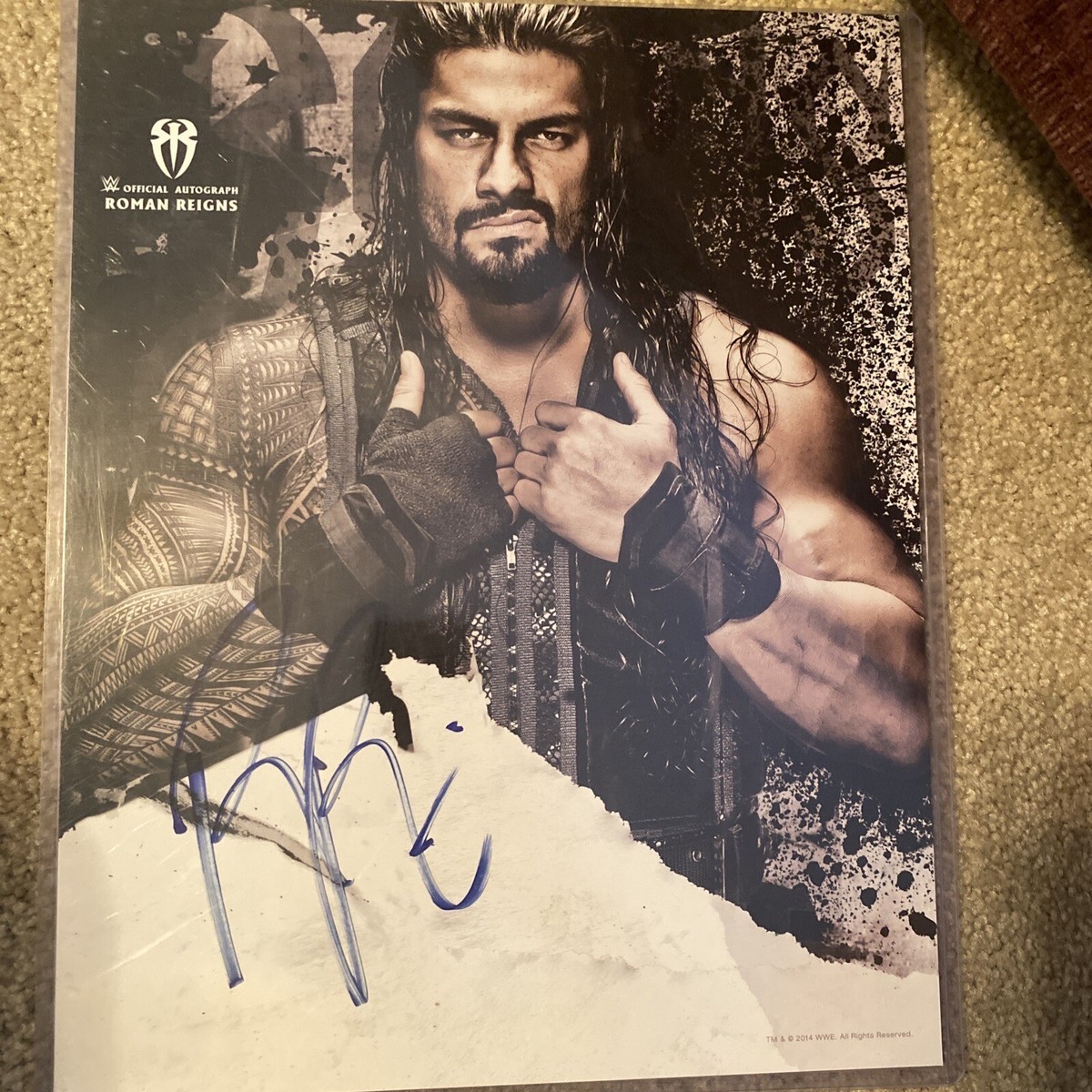 Ceinture WWE édition Limitée 'Roman Reigns 1 316 Jours' Série Signature - Adulte, Multicolore