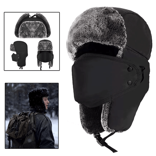 58-60cm head circumference Winter Trapper Hat Windproof Hunting high quality - Picture 8 of 14