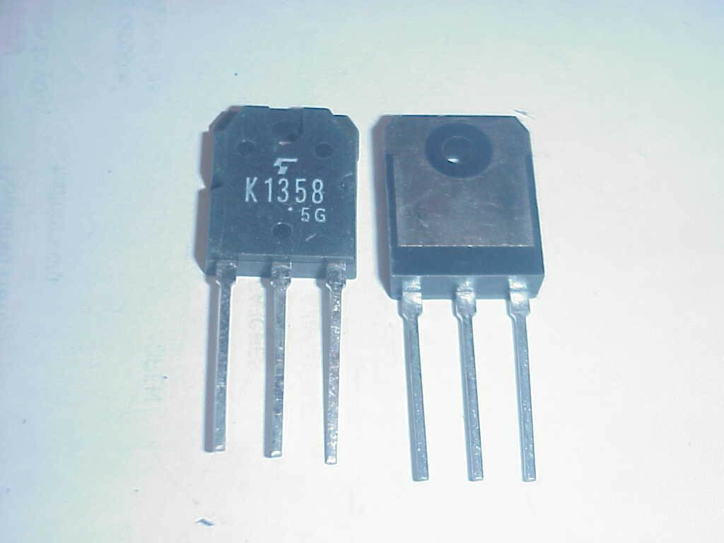 2SK1358 TOSHIBA N-Ch. 900V 9A 150W (2Pc lot) "BUY 2 lots, get 1 lot ...