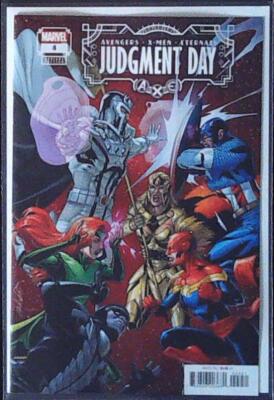 A.X.E.: JUDGMENT DAY (2022) #4 - 1:50 Variant Cover - New Bagged