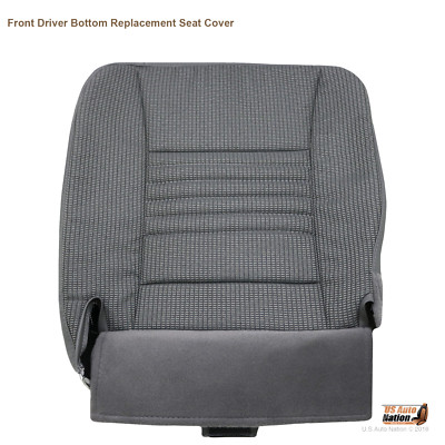 2006 2007 2008 2009 For Dodge Ram Driver Bottom Cloth Seat Cover Gray