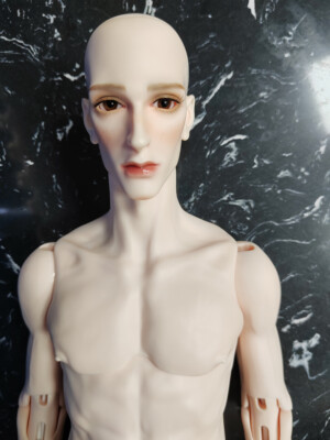 1/3 BJD Doll Handmade Man Joints Moveable Boy Nude Male Eyes