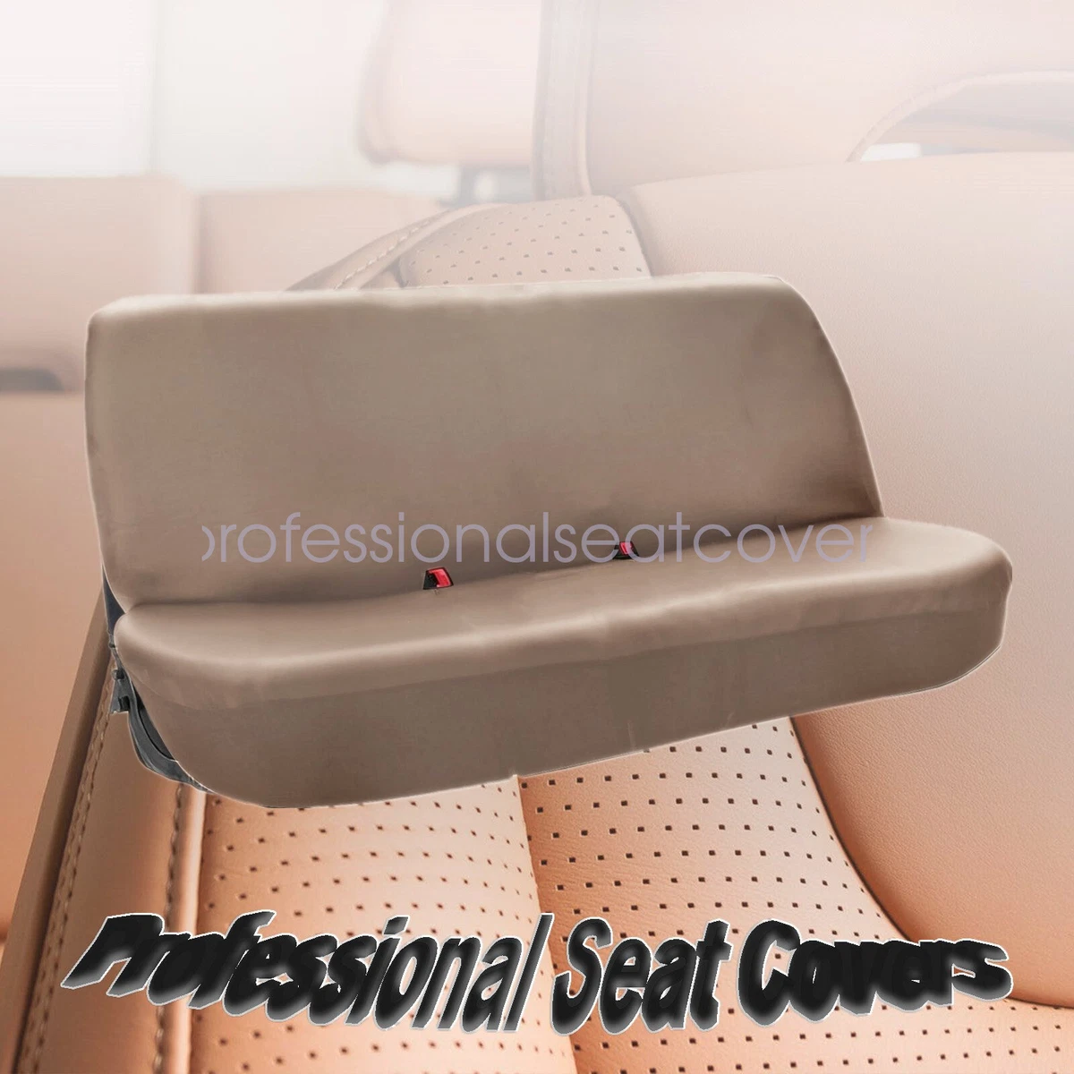 Cubierta De Asiento De Coche Universal – Material PU Sintético, 1 Unidad, Para Asiento Delantero